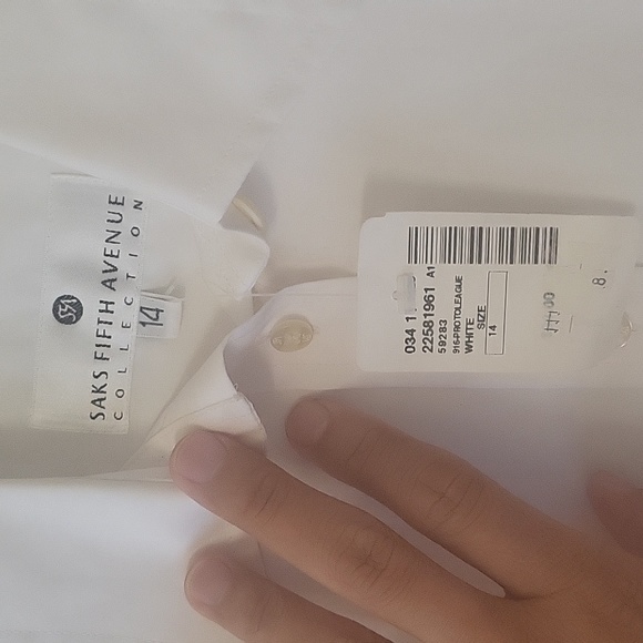 Saks Fifth Ave womens long sleeve shirt - Picture 2 of 2